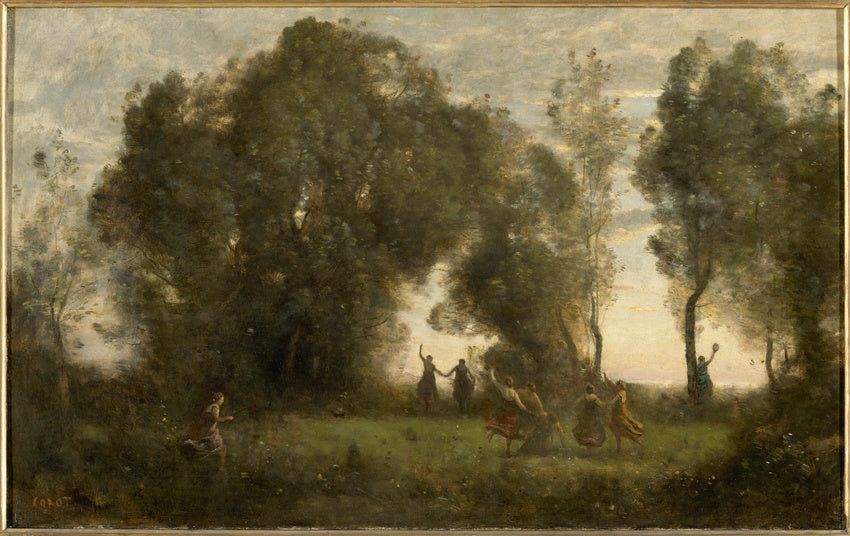 La Danse des nymphes - Jean-Baptiste Camille Corot