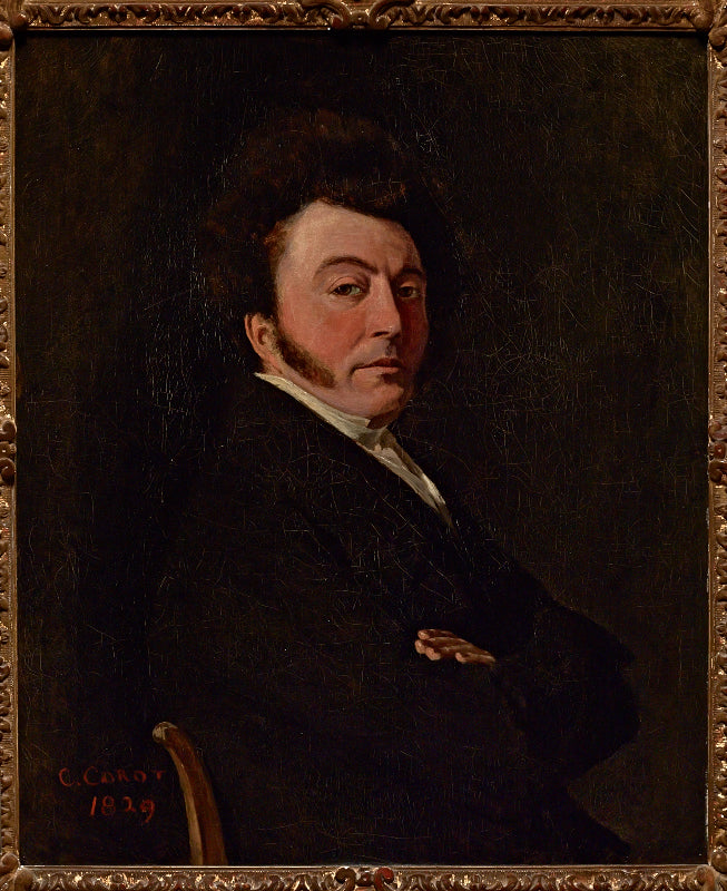 Portrait d'Abel Osmond - Jean-Baptiste Camille Corot