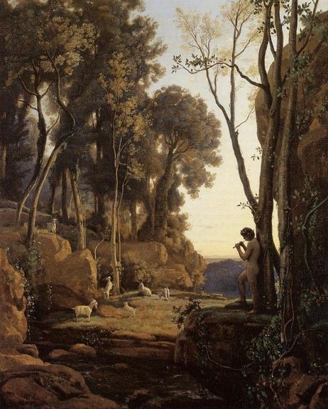 Le Petit Berger - Jean-Baptiste Camille Corot