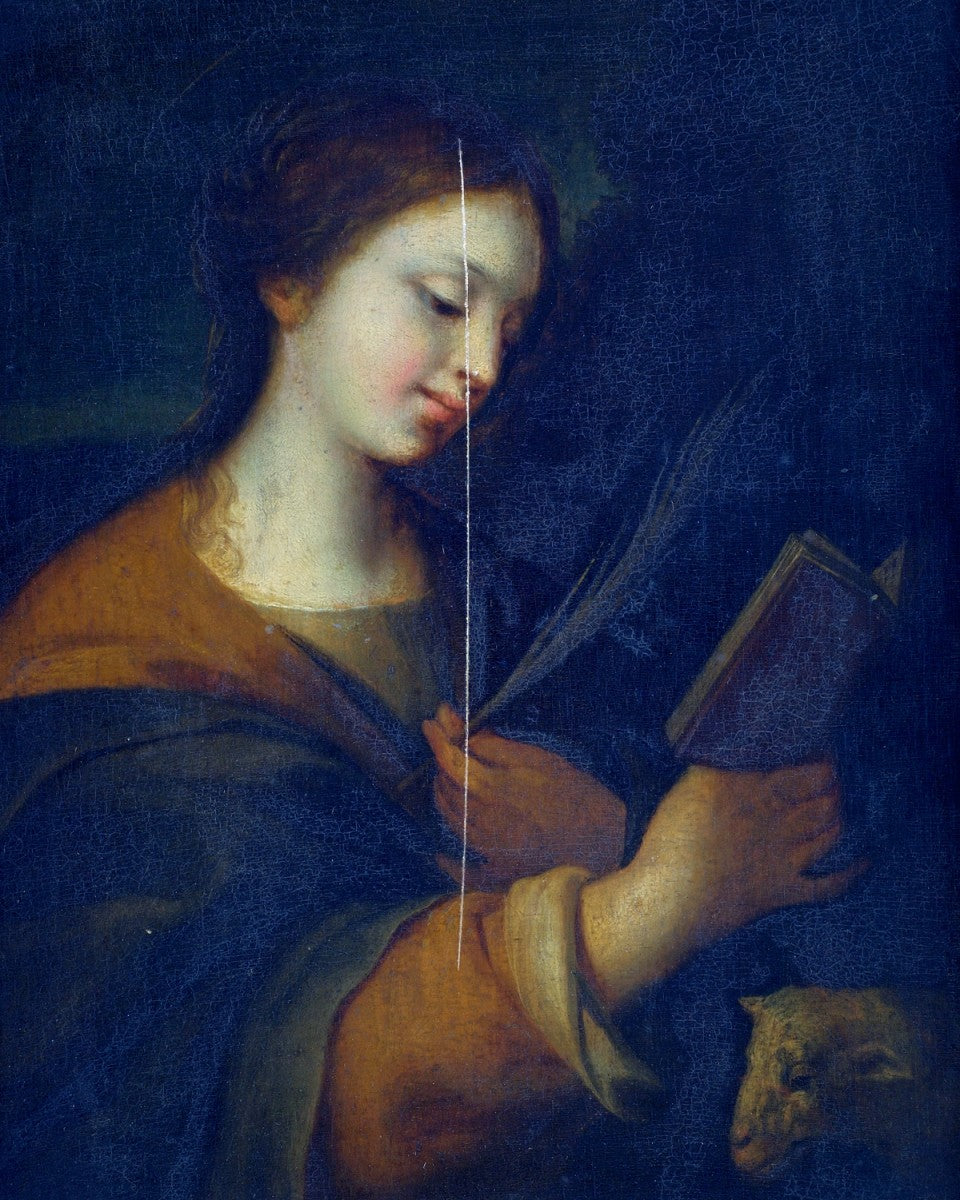 Sainte Agnès - Antonio da Correggio