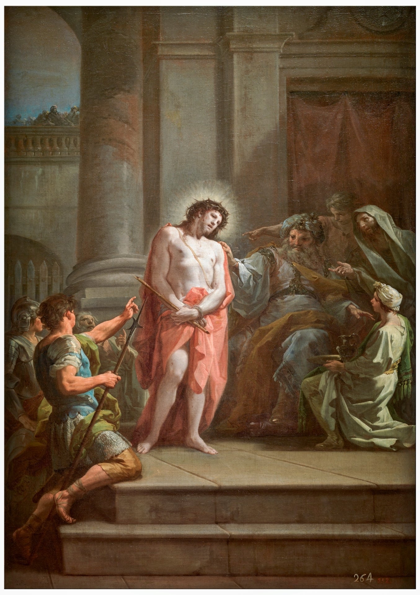 Le Christ devant Pilate - Corrado Giaquinto
