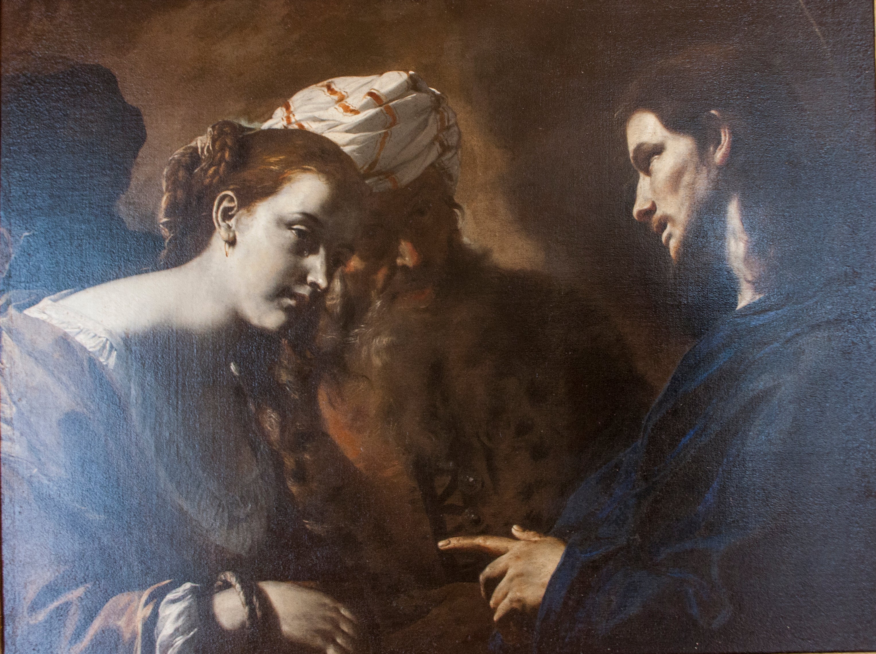Le Christ et la femme adultère - Mattia Preti