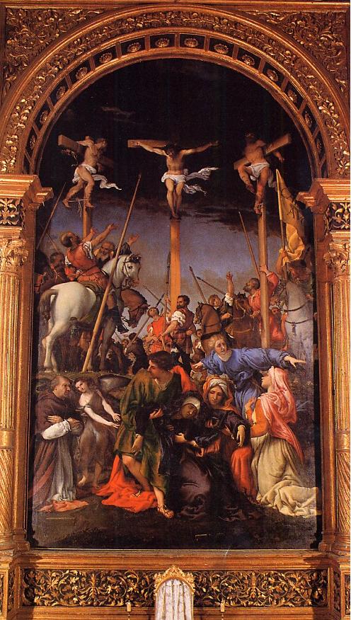 Crucifixion - Lorenzo Lotto