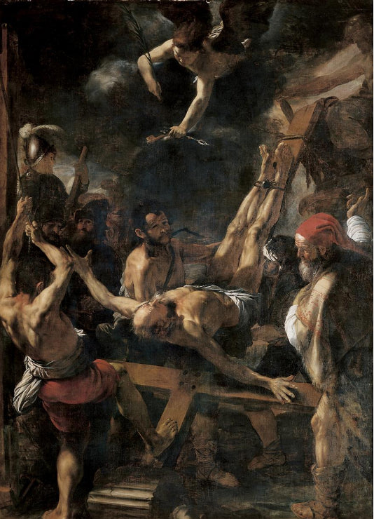 Le Martyre de saint Pierre - Mattia Preti
