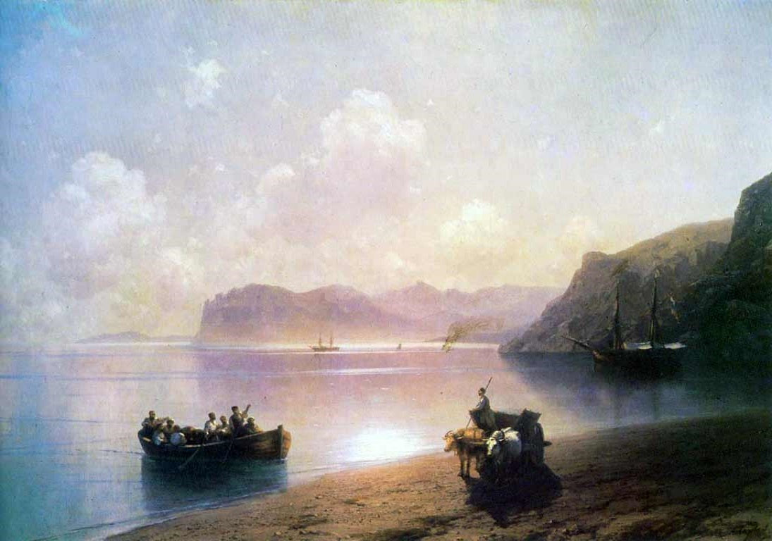 Matin sur la mer - Ivan Aïvazovski