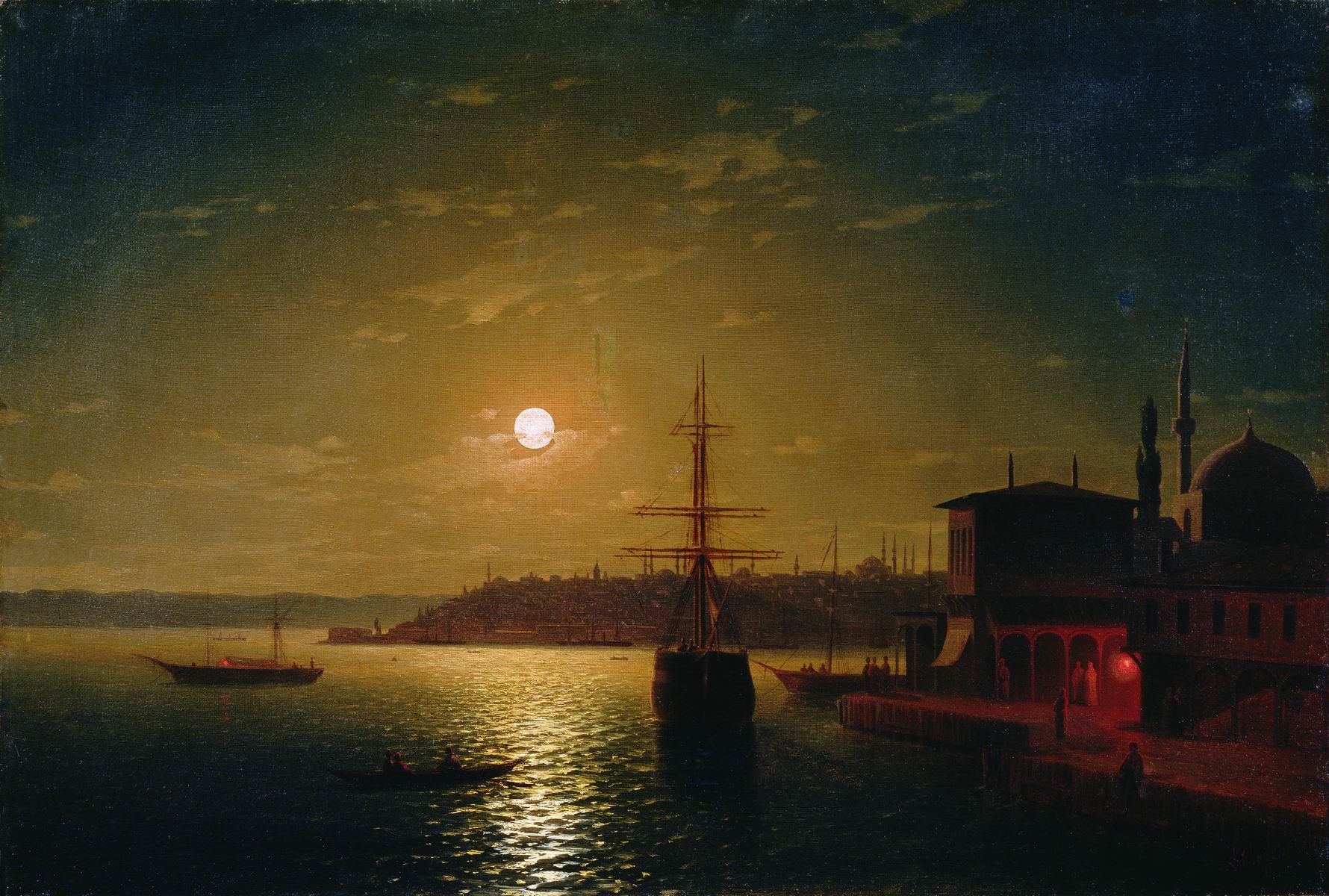 Baie de la Corne d'Or en Turquie - Ivan Aïvazovski