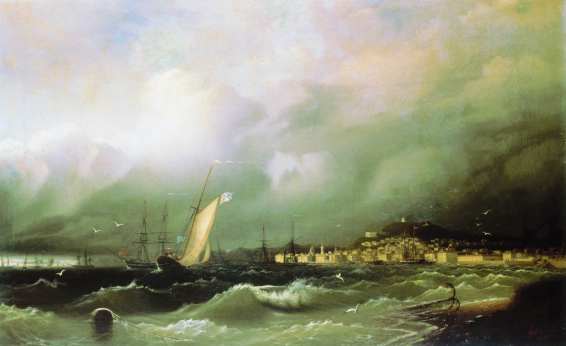 Ancienne Théodosie - Ivan Aïvazovski