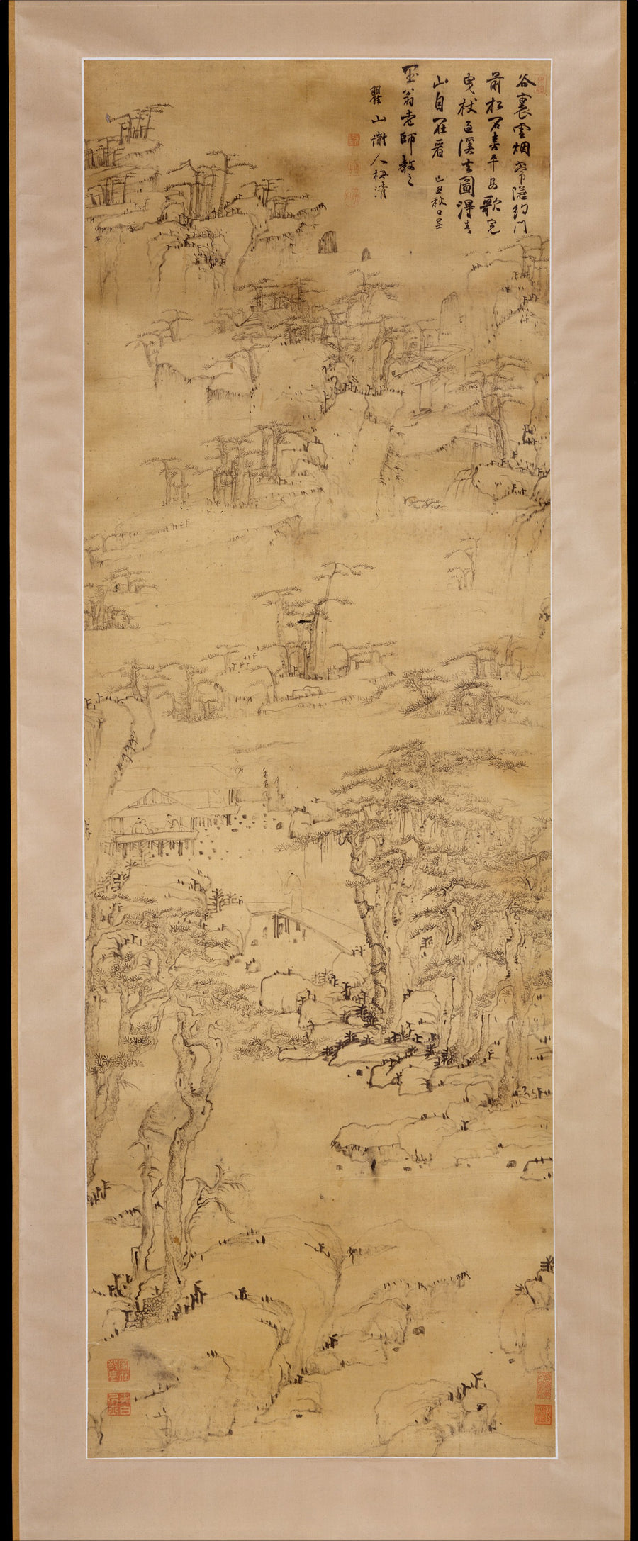 Strolling in a misty valley - Mei Qing