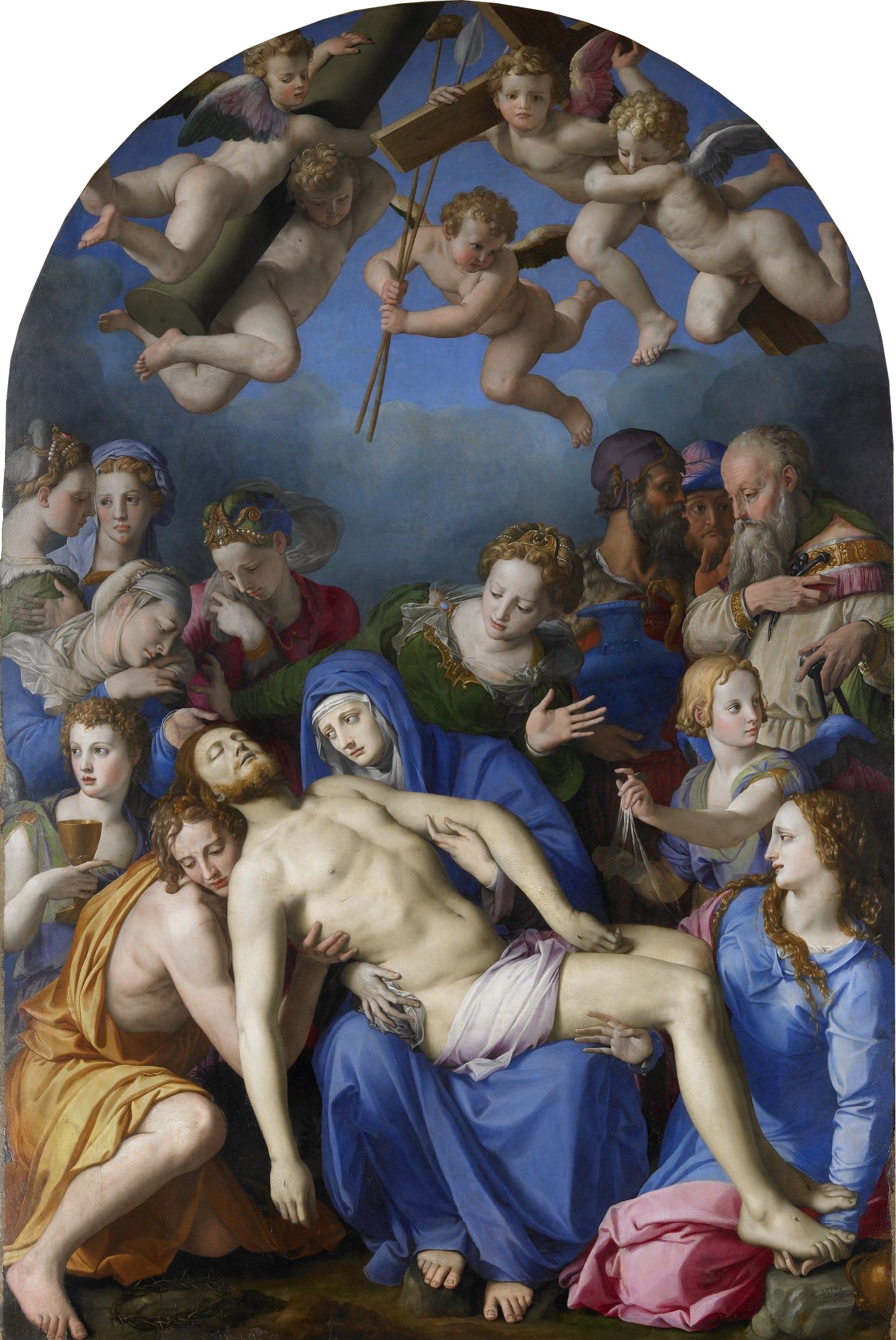 La Déploration sur le Christ mort - Bronzino