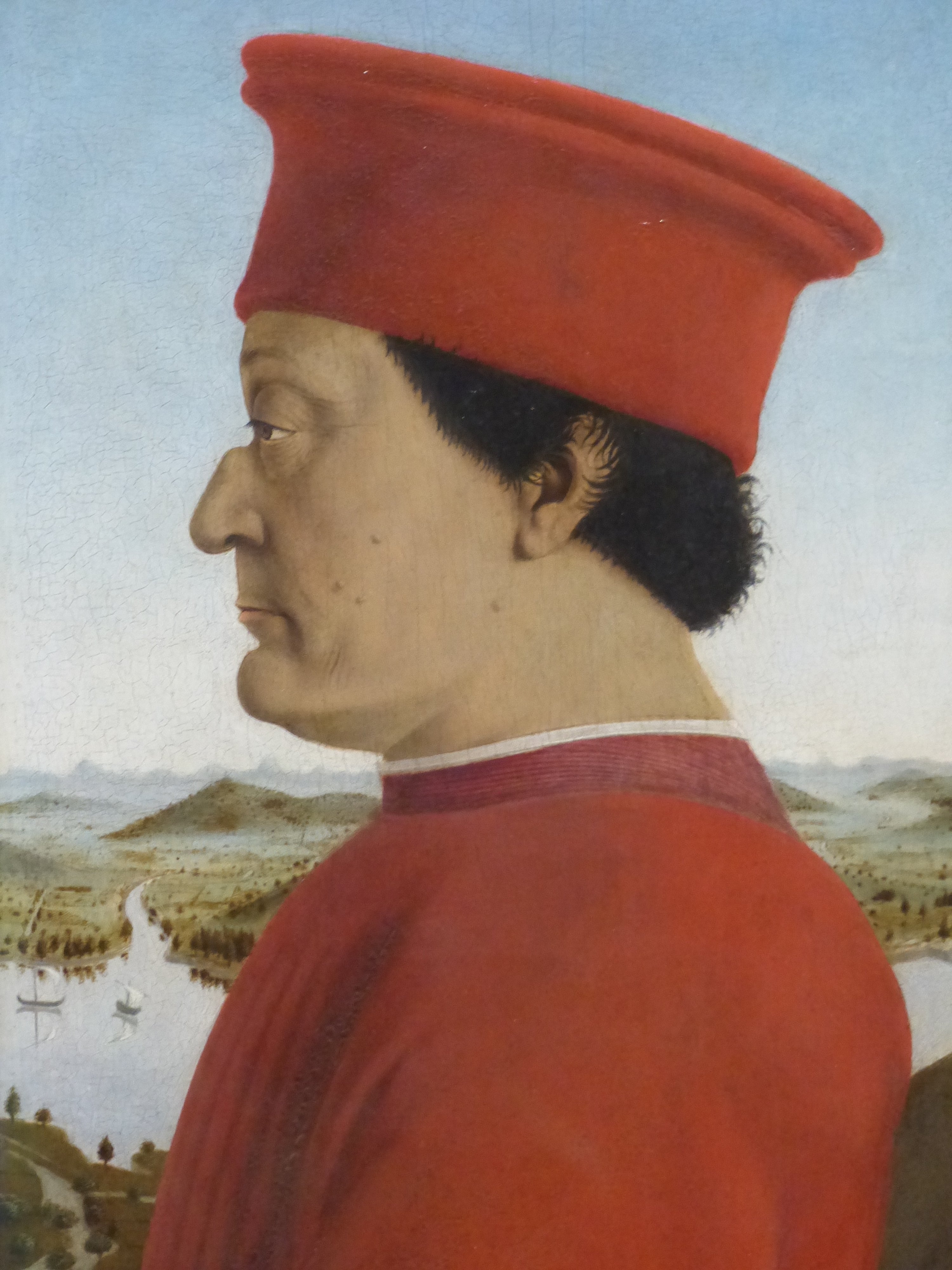 Portrait de Federico da Montefeltro - Piero della Francesca