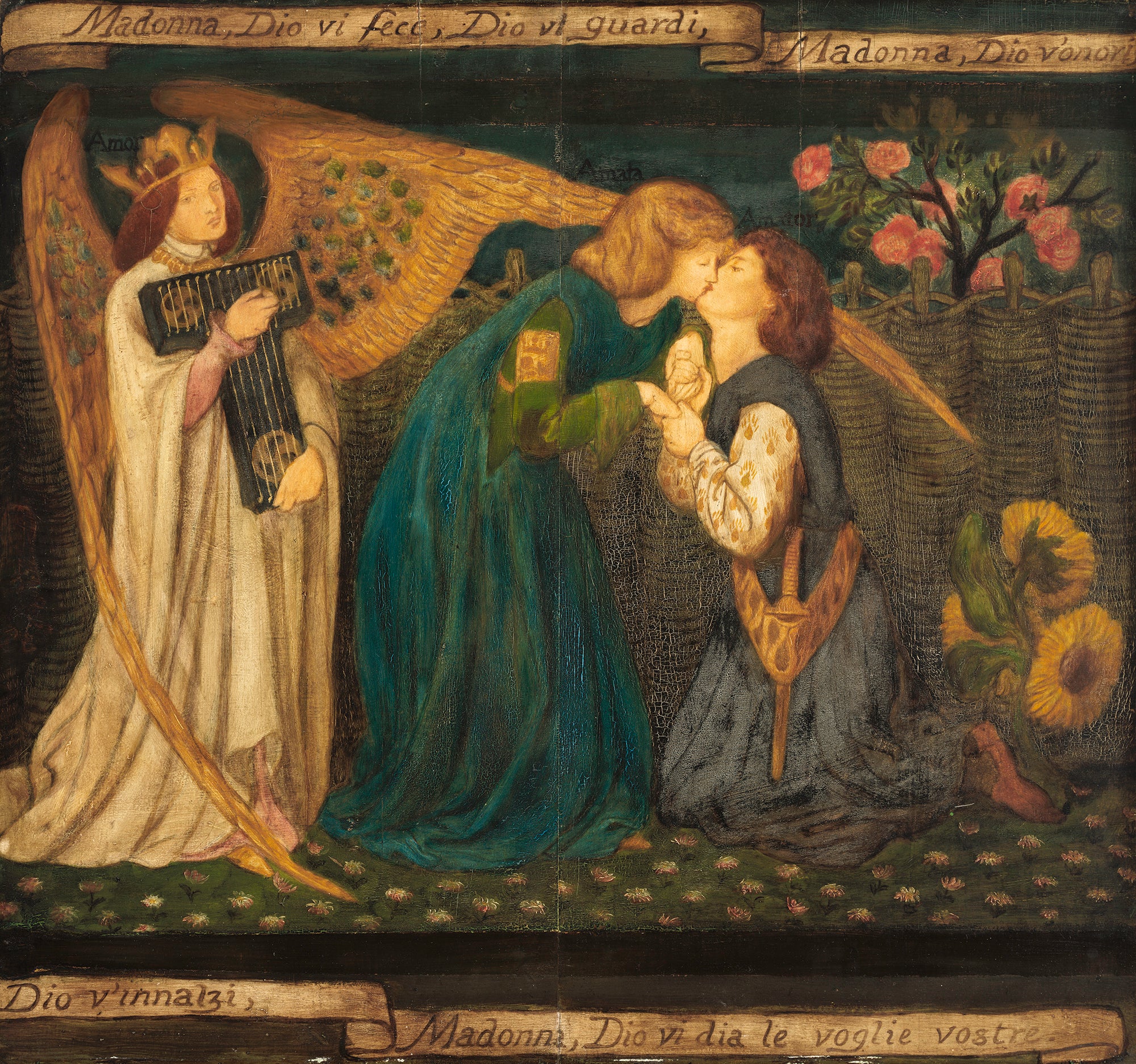 Salutations d'amour - Dante Gabriel Rossetti
