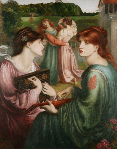 Le pré de Bower - Dante Gabriel Rossetti - Alpha Reproduction