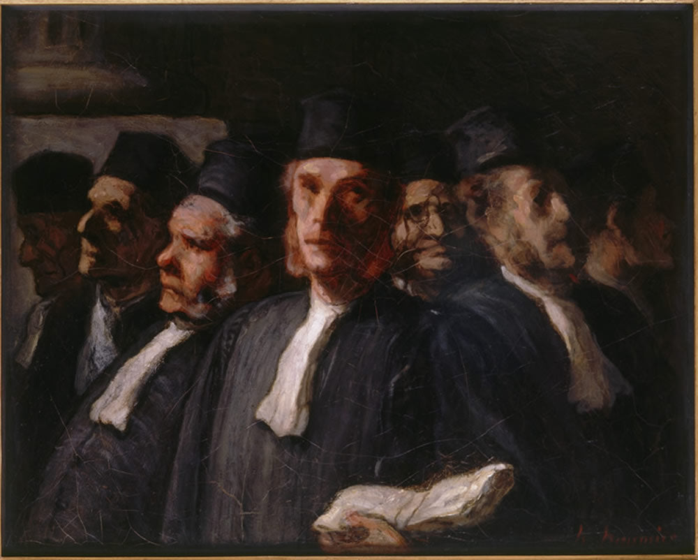 Les Avocats - Honoré Daumier