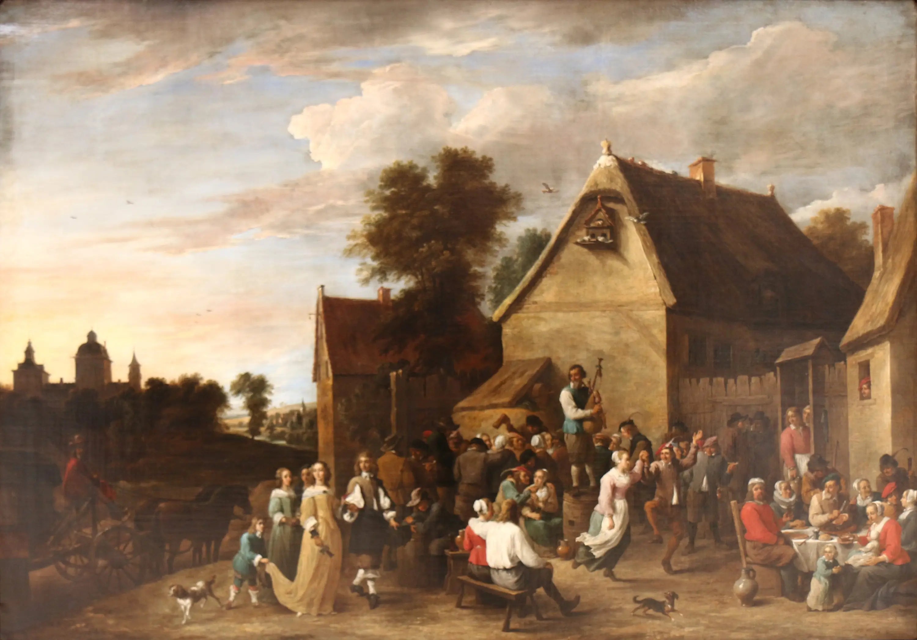 Kermesse flamande - David Teniers le Jeune - Alpha Reproduction