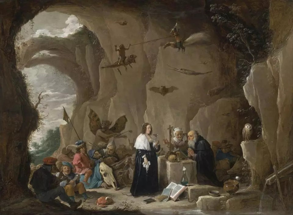 La Tentation de saint Antoine - David Teniers le Jeune