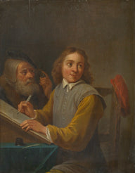 David Teniers (III) apprend à dessiner - David Teniers le Jeune