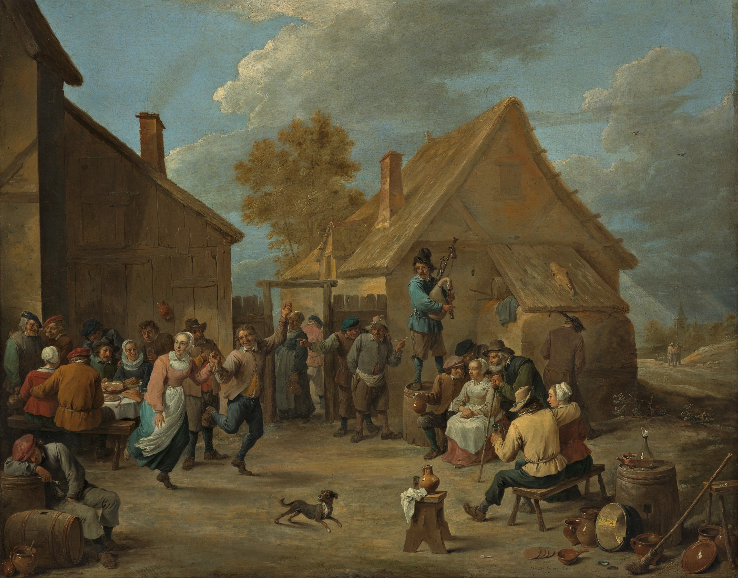 Fête de village - David Teniers le Jeune
