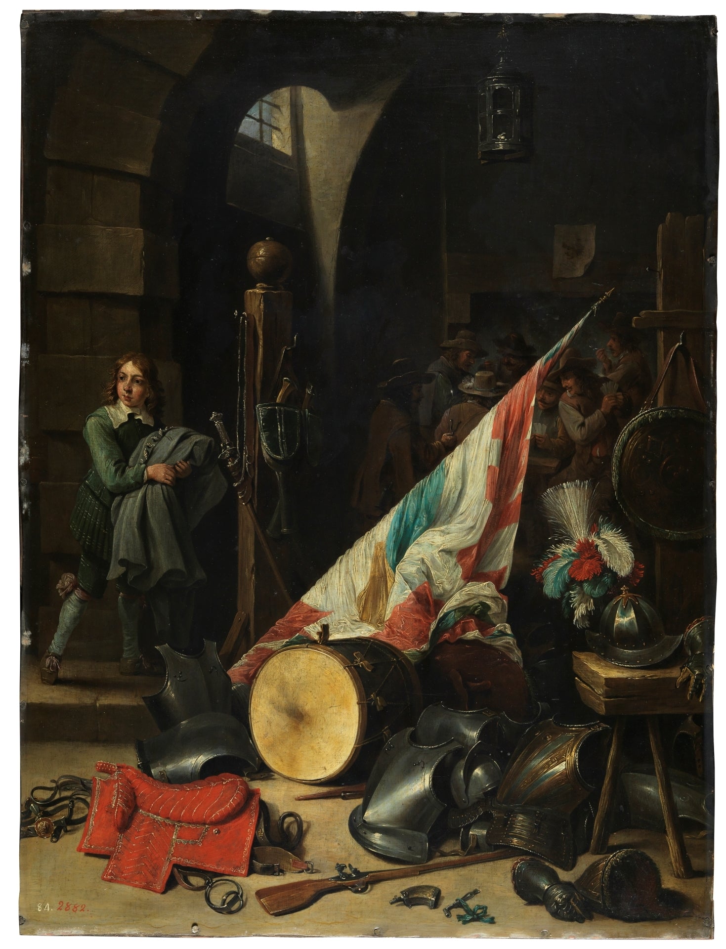 La salle des gardes - David Teniers le Jeune