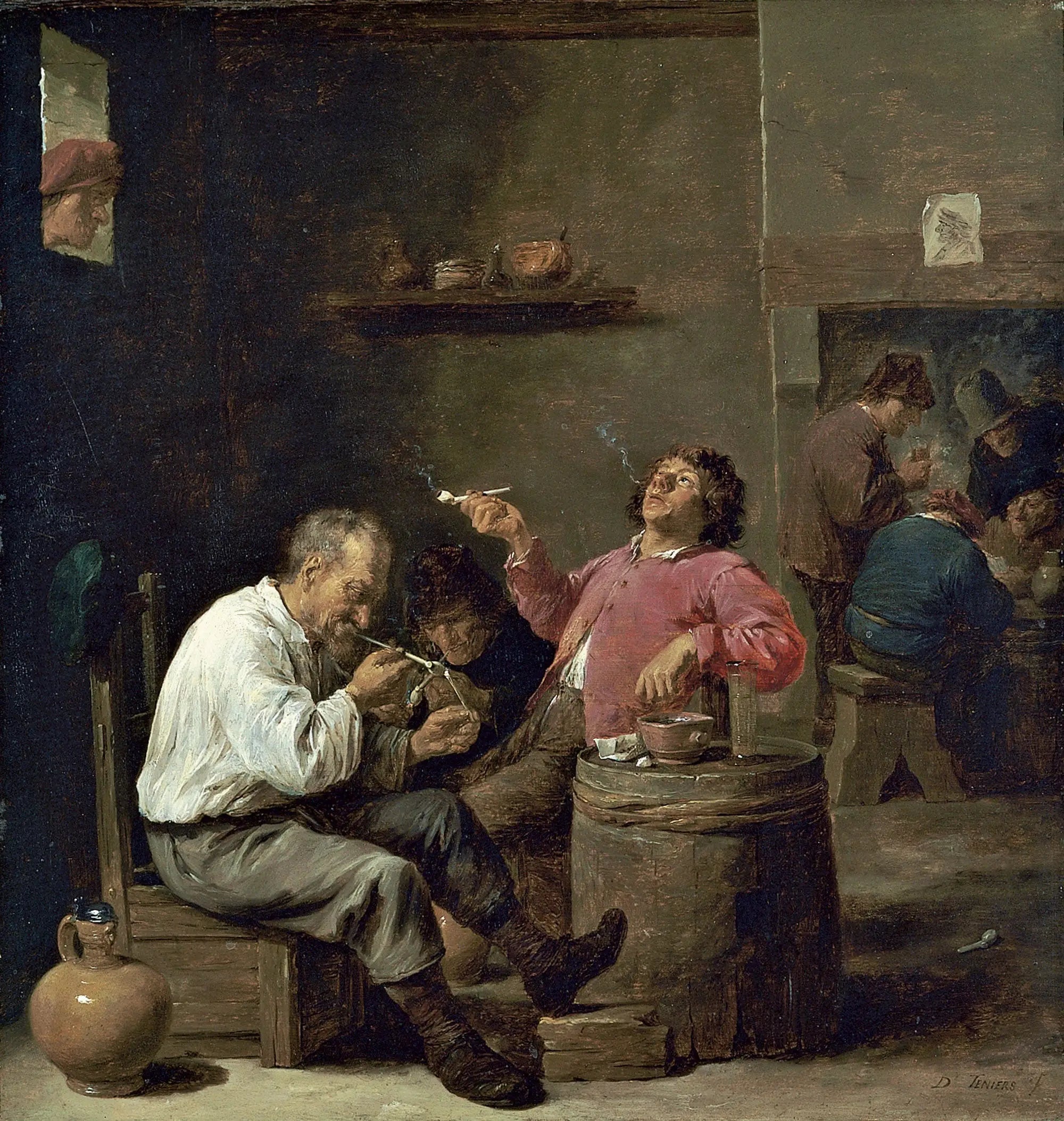 Le Bonnet Vert - David Teniers le Jeune - Alpha Reproduction