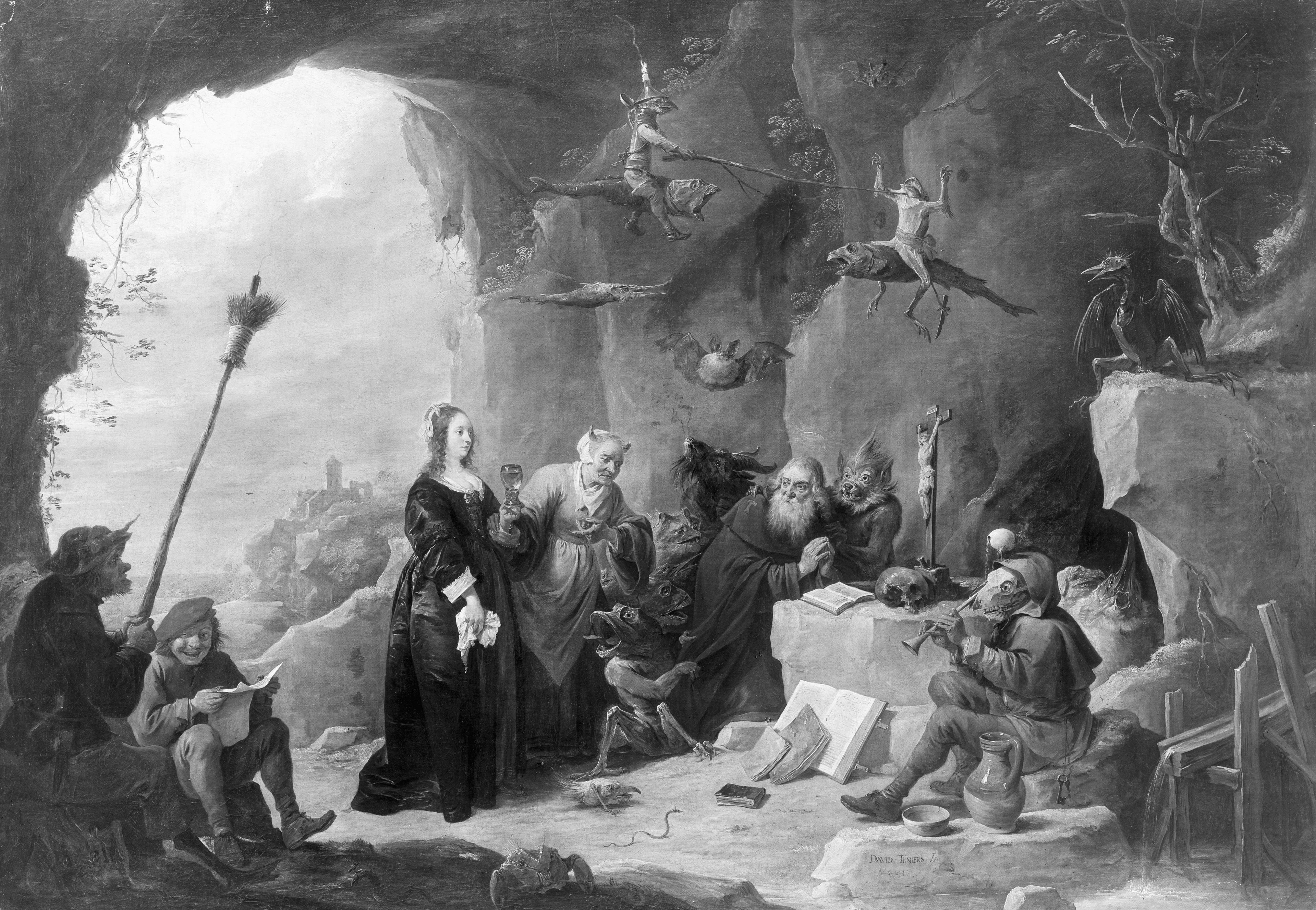 La Tentation de saint Antoine - David Teniers le Jeune