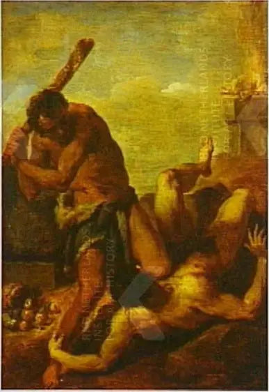 Caïn et Abel - David Teniers le Jeune - Alpha Reproduction