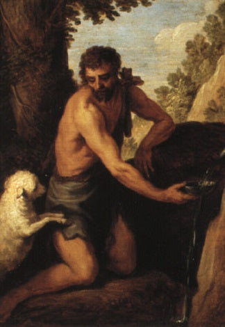 Saint Jean-Baptiste - David Teniers le Jeune