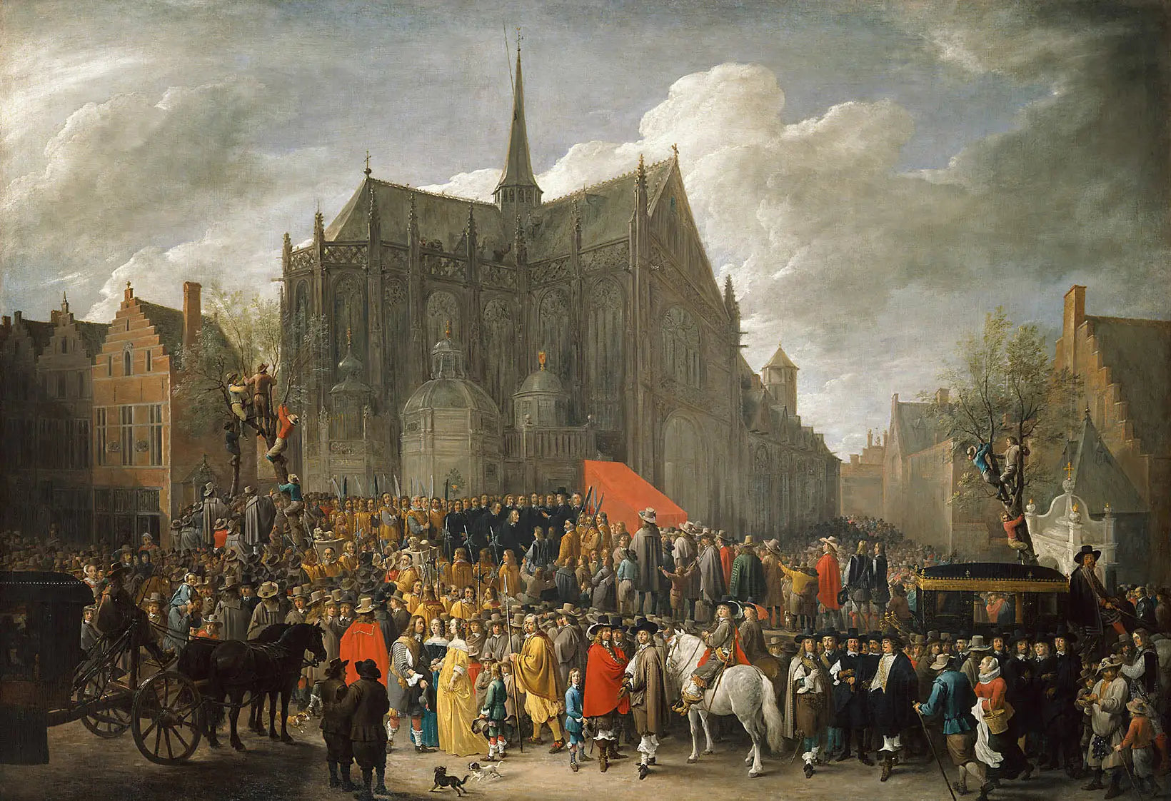 Tir aux oiseaux à Bruxelles - David Teniers le Jeune - Alpha Reproduction