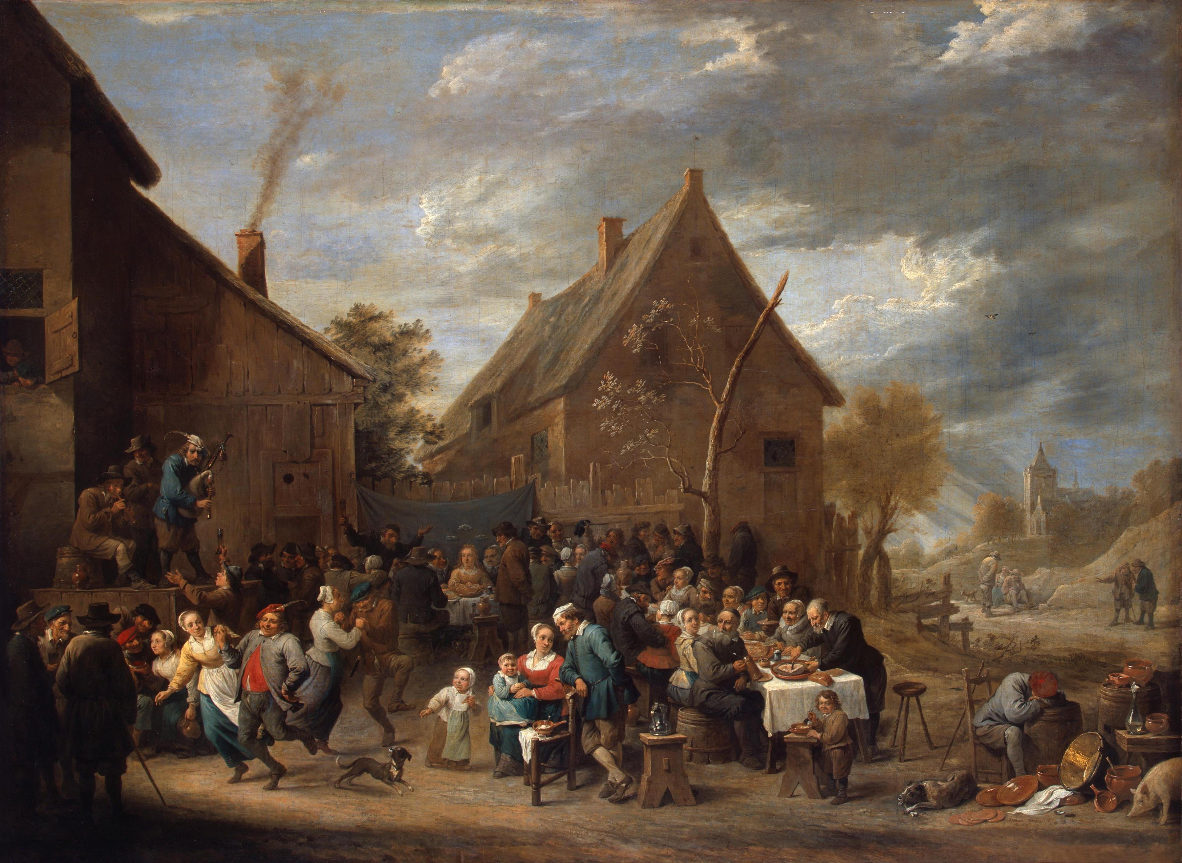 Mariage paysan - David Teniers le Jeune