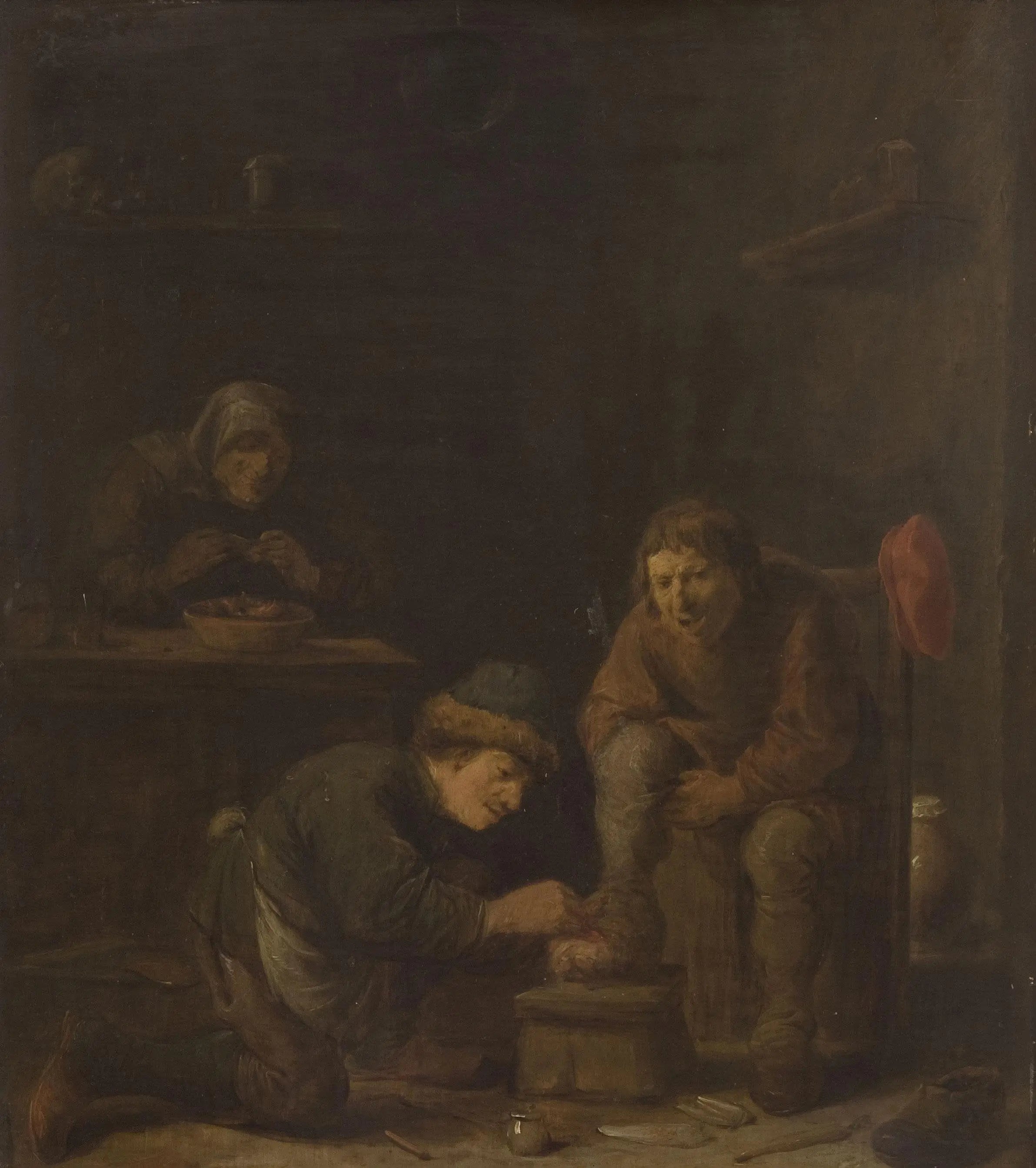 Opération du pied - David Teniers le Jeune - Alpha Reproduction