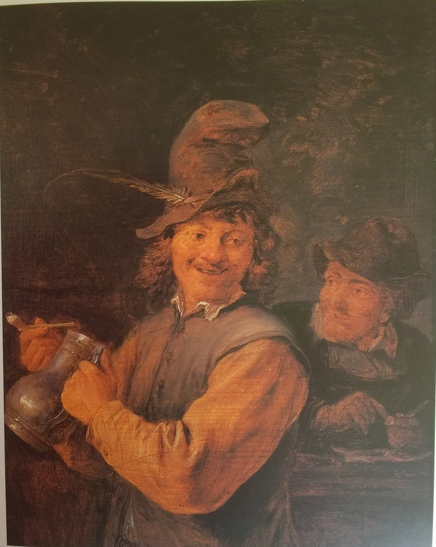 Le buveur fumeur - David Teniers le Jeune