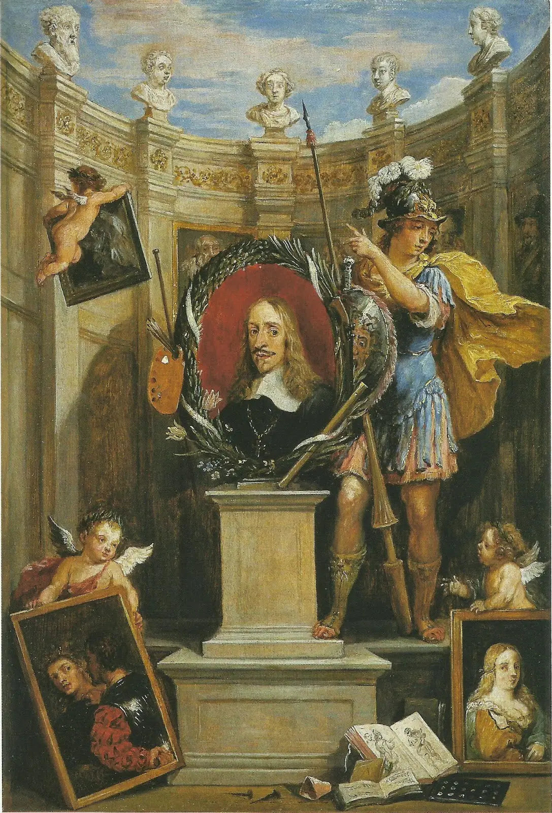 Modèle pour Theatrum Pictorium - David Teniers le Jeune - Alpha Reproduction