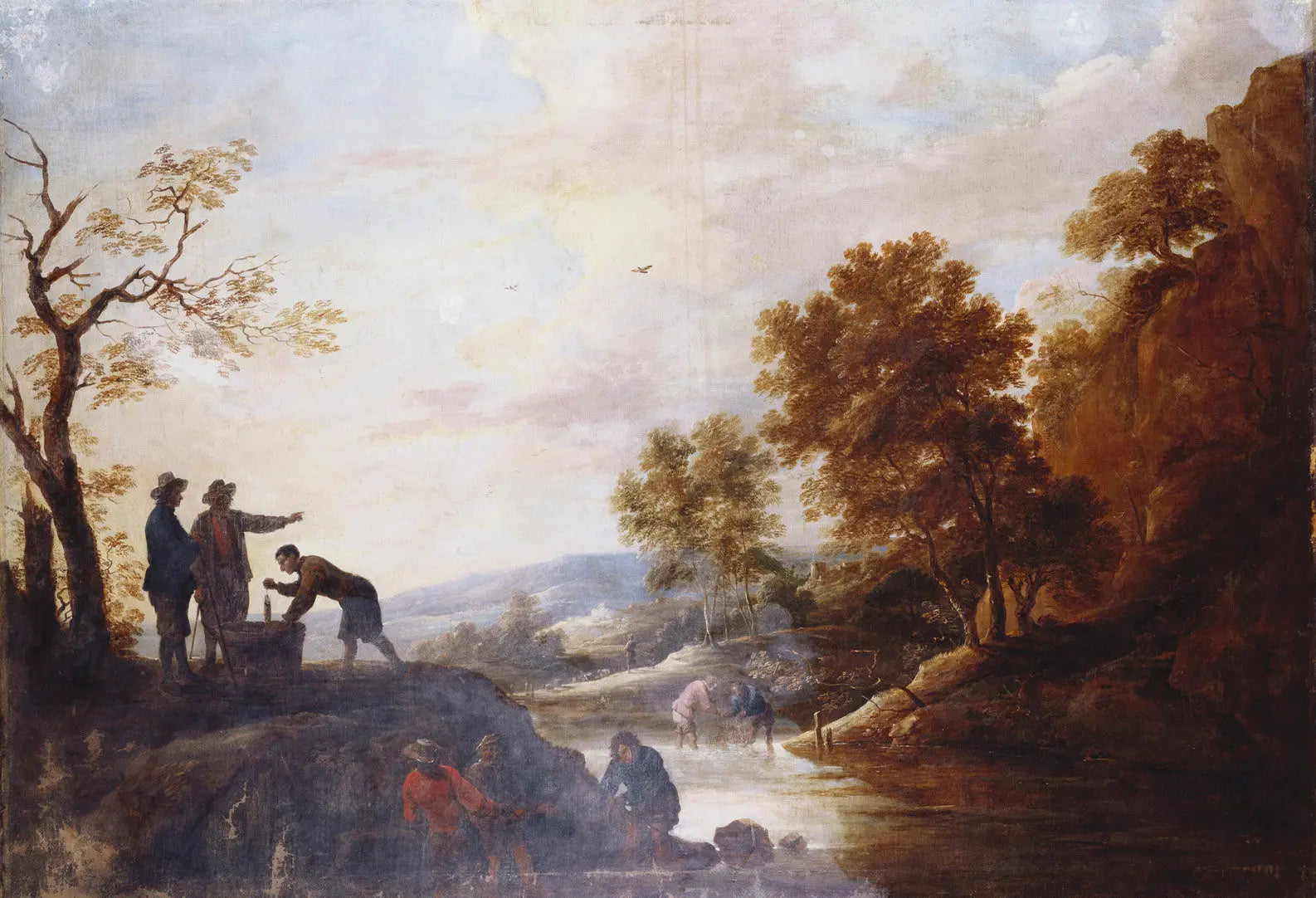 Paysage - David Teniers le Jeune - Alpha Reproduction