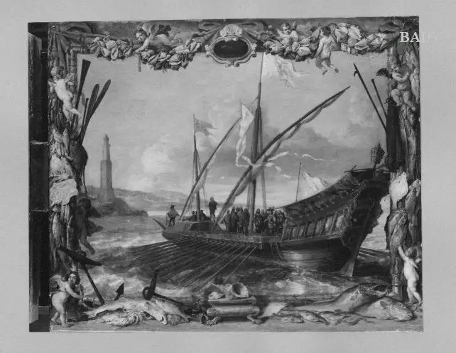 Prince sur une galère en train d’appareiller - David Teniers le Jeune - Alpha Reproduction