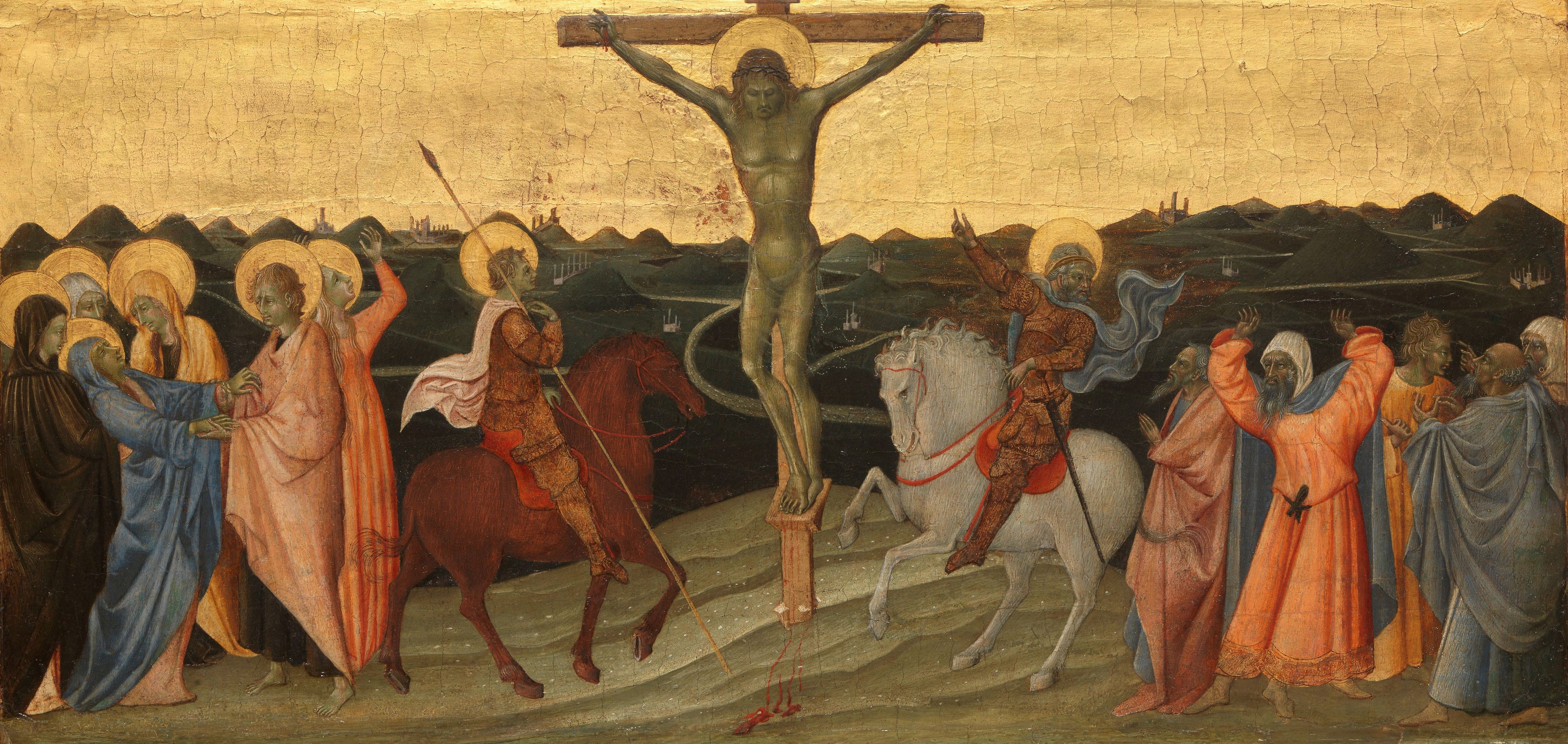 La Crucifixion - Giovanni di Paolo