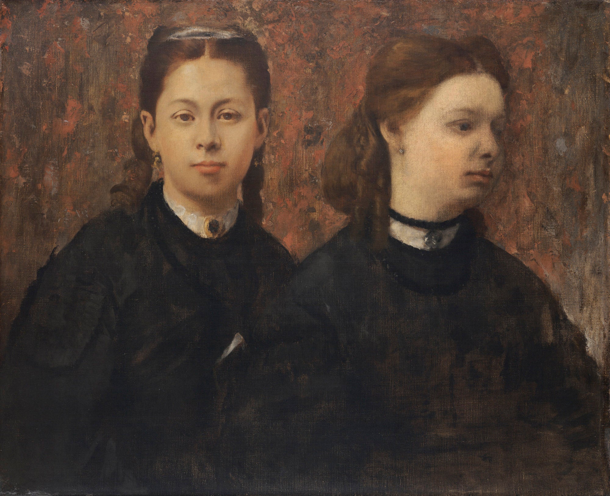 Reproduction du tableau « Double Portrait - Les Cousins du Peintre - Edgar Degas » par Alpha Reproduction en peinture à l’huile