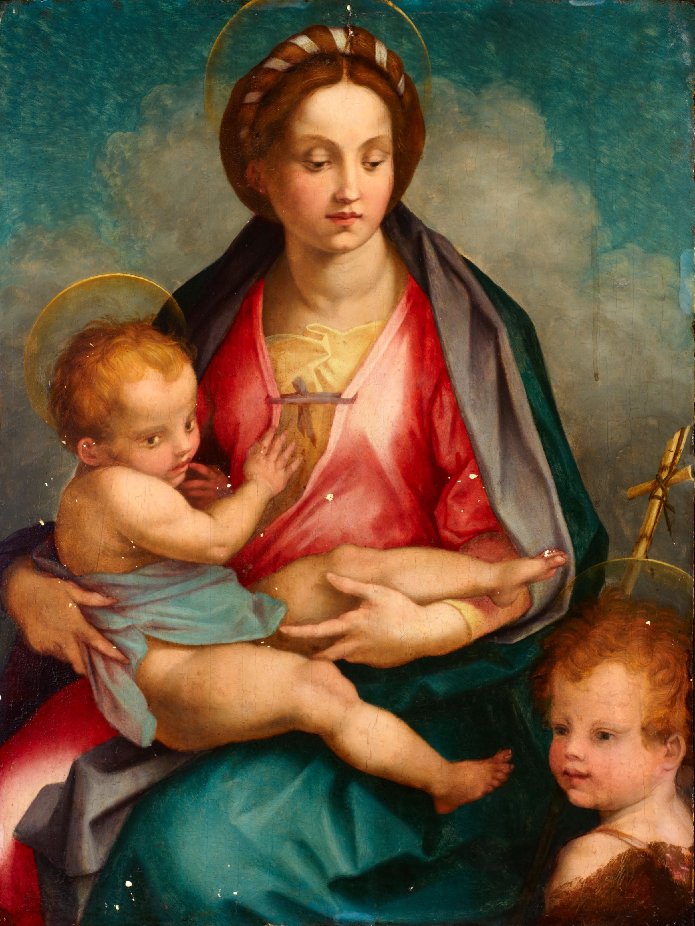 La Vierge à l'Enfant avec saint Jean - Andrea del Sarto