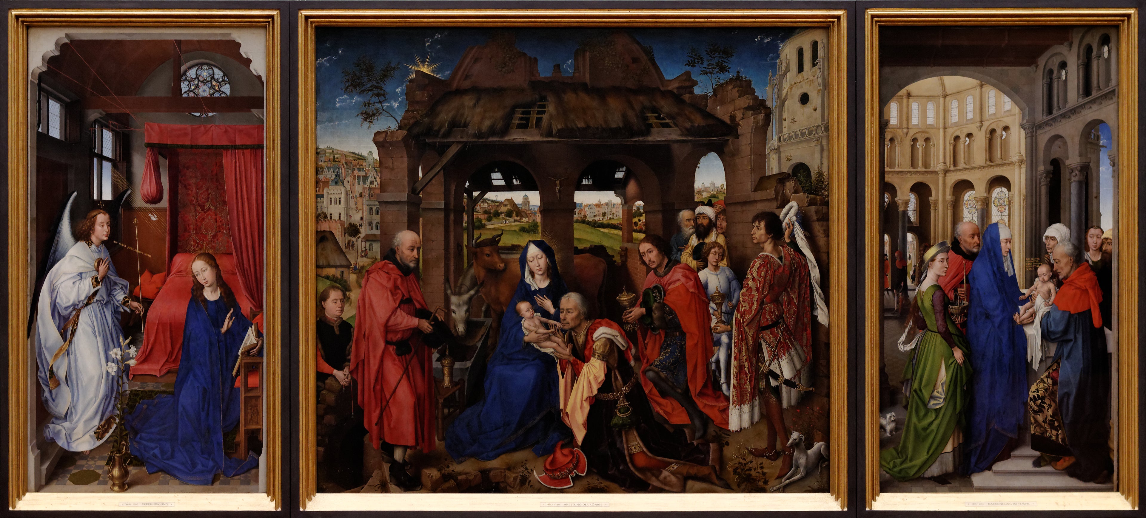 Triptyque Columba - Rogier van der Weyden