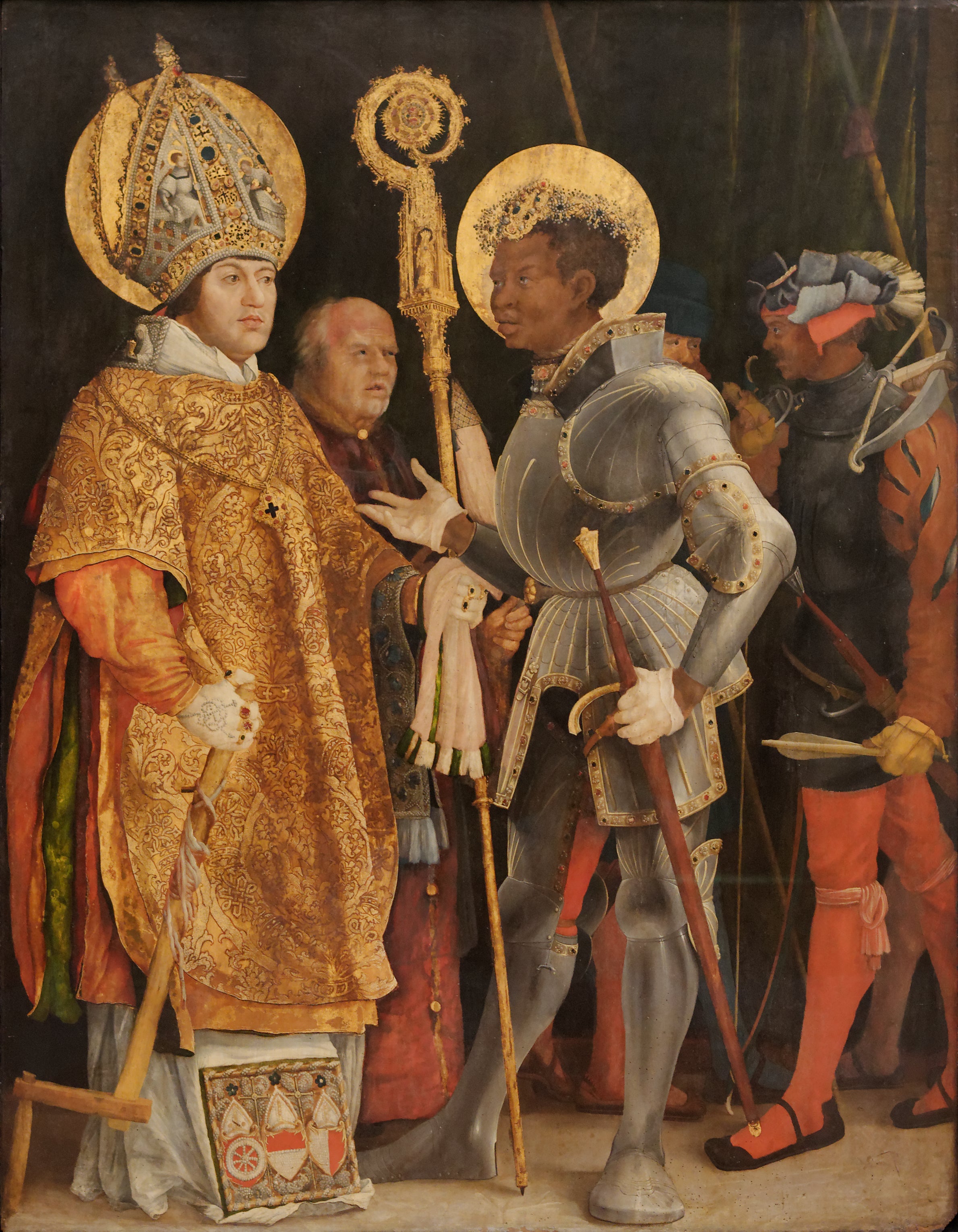 Saint Érasme et Saint Maurice - Matthias Grünewald