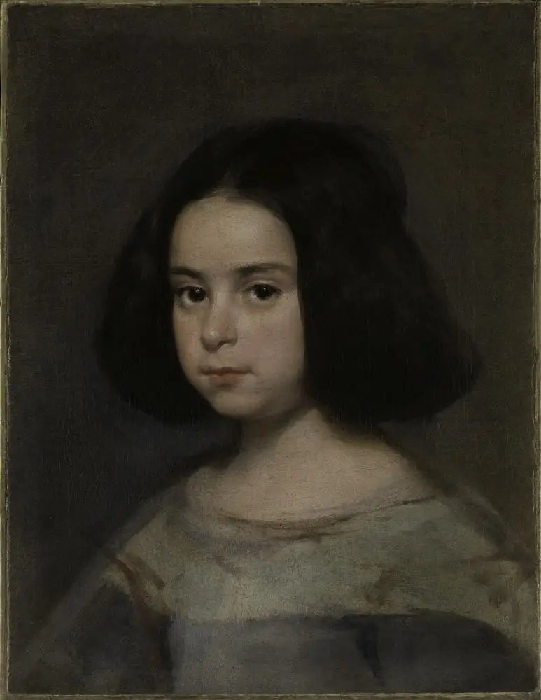 Portrait d’une petite fille - Diego Velázquez - Alpha Reproduction