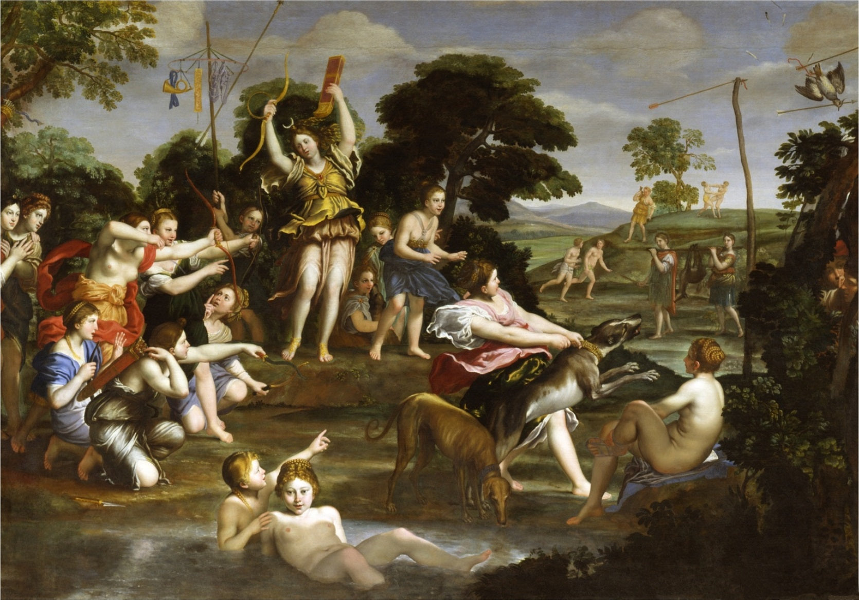 La Chasse de Diane - Domenichino