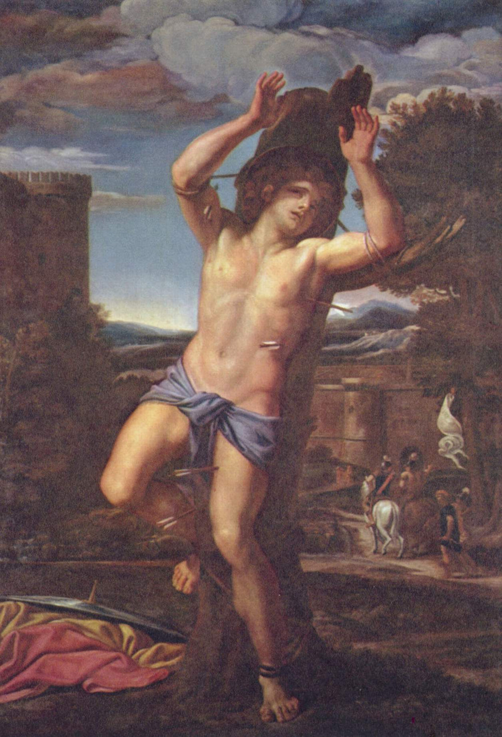 S Sébastien - Domenichino - Alpha Reproduction