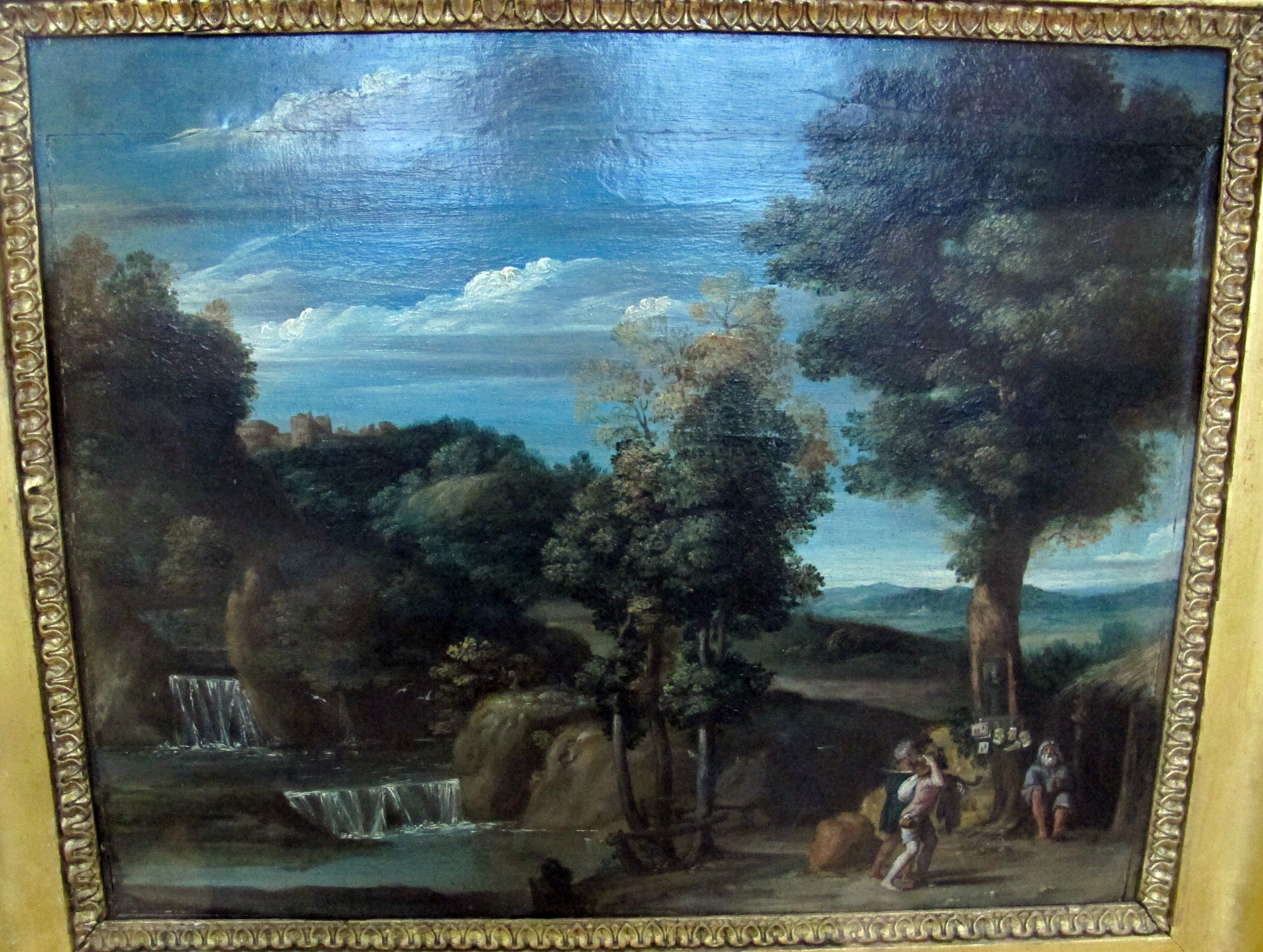 Paysage avec un ermite - Domenichino