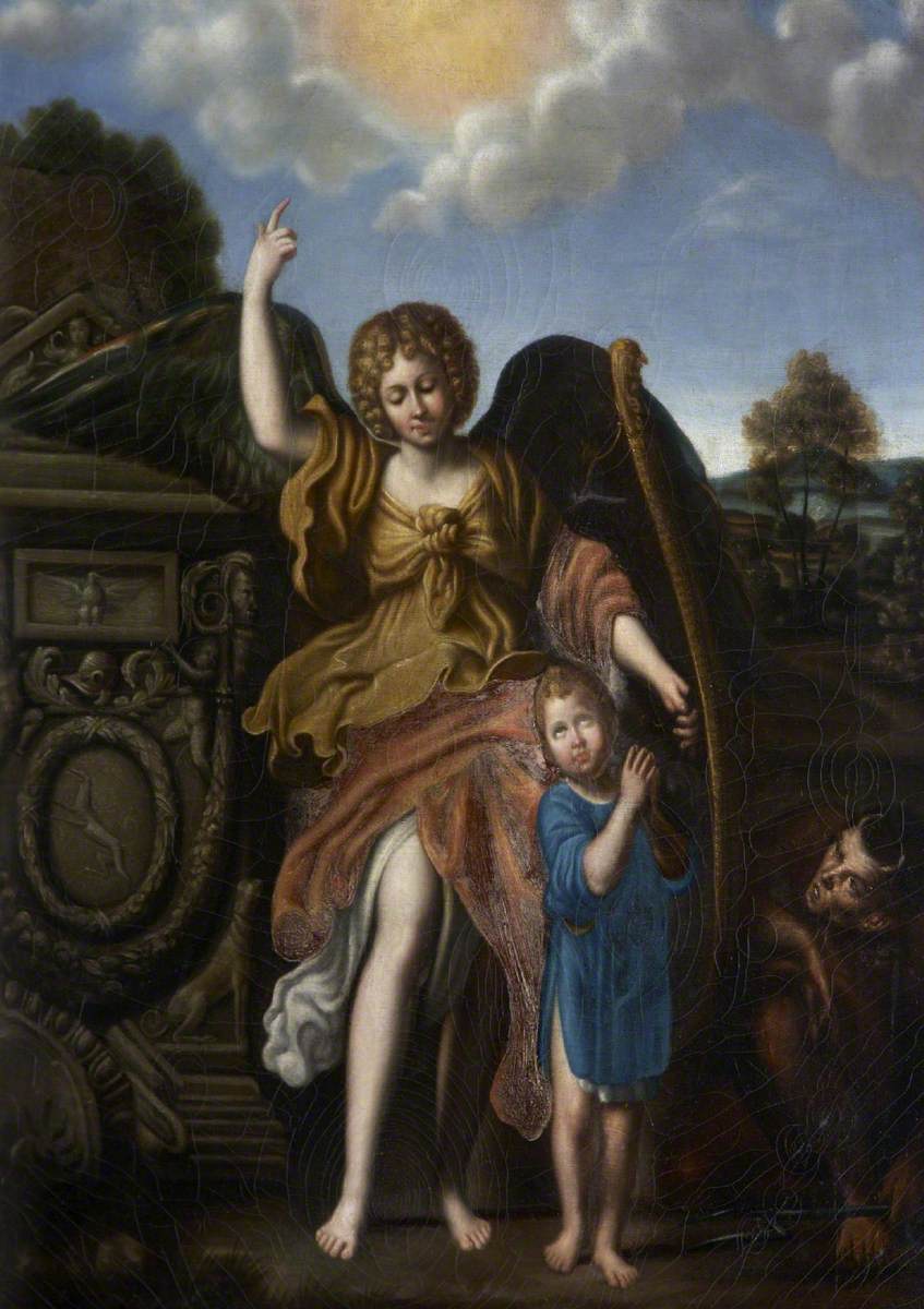 L'ange gardien - Domenichino
