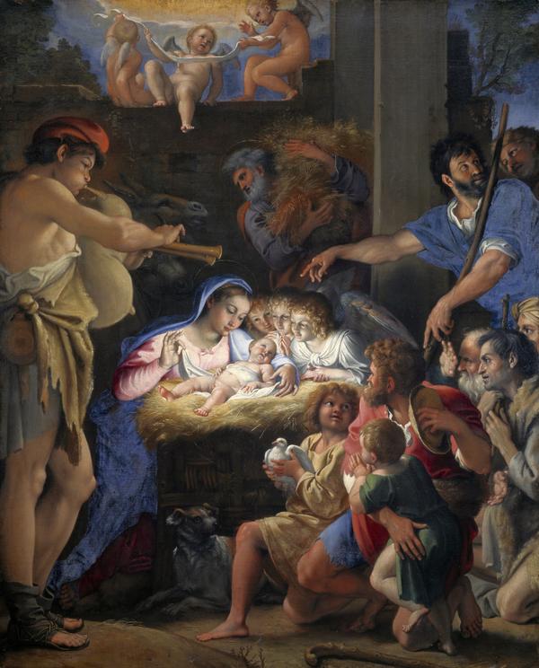 L'Adoration des bergers - Domenichino