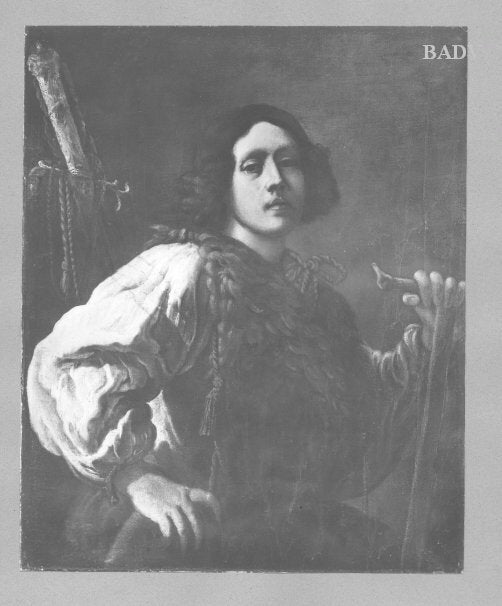Portrait d'un jeune homme en saint Jean-Baptiste - Domenico Fetti