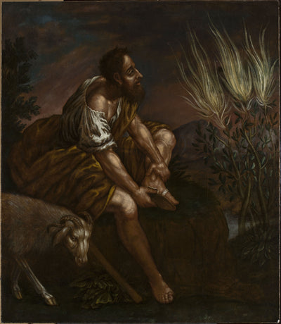 Moïse devant le buisson ardent - Domenico Fetti