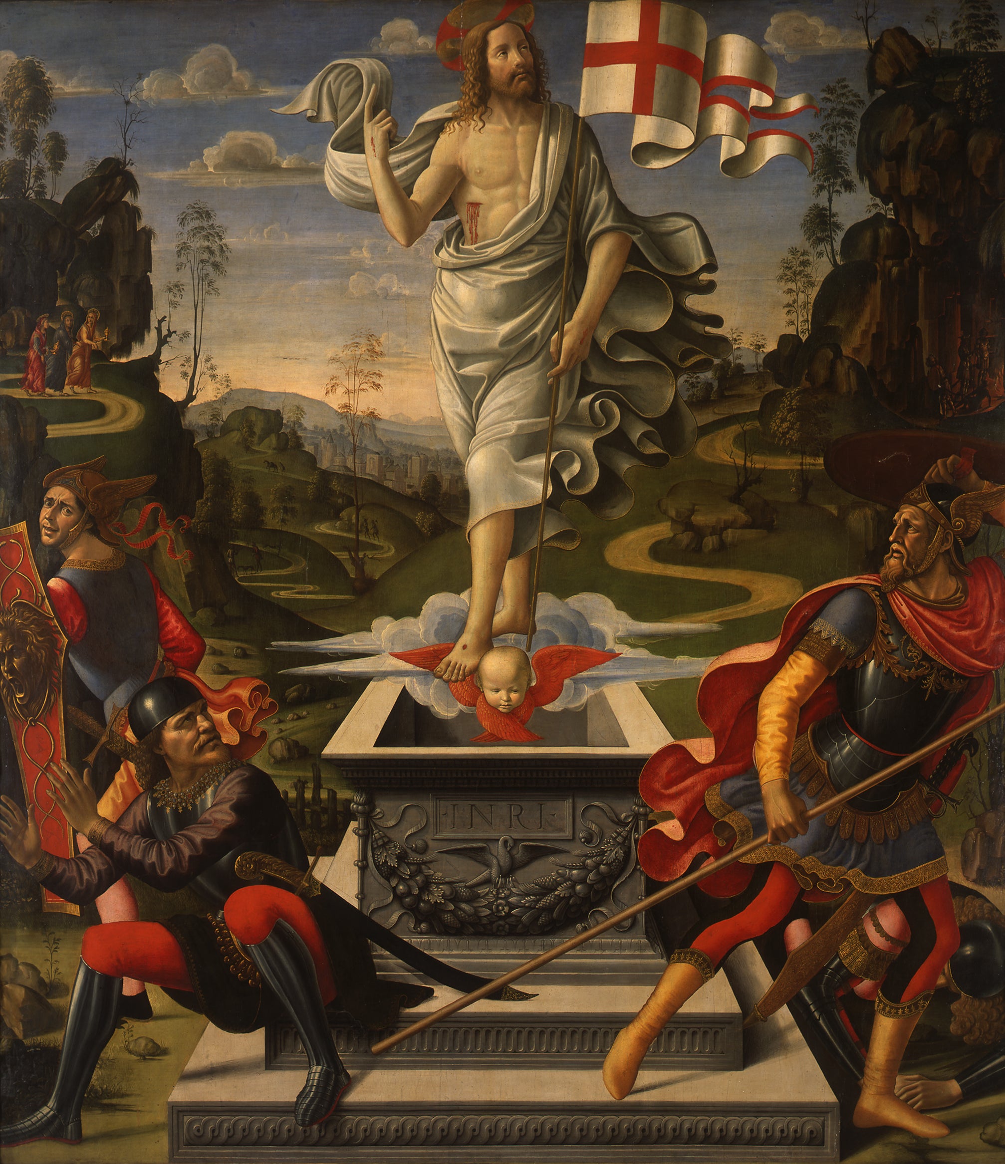 La Résurrection du Christ - Domenico Ghirlandaio