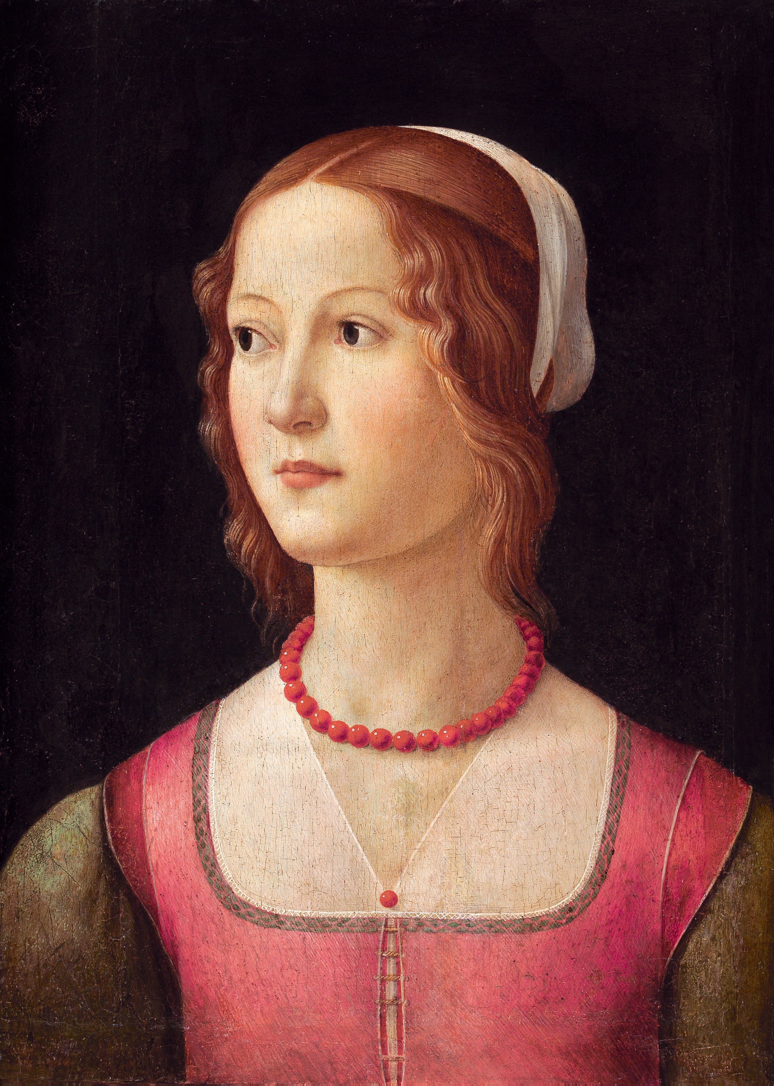 Portrait d'une jeune femme - Domenico Ghirlandaio