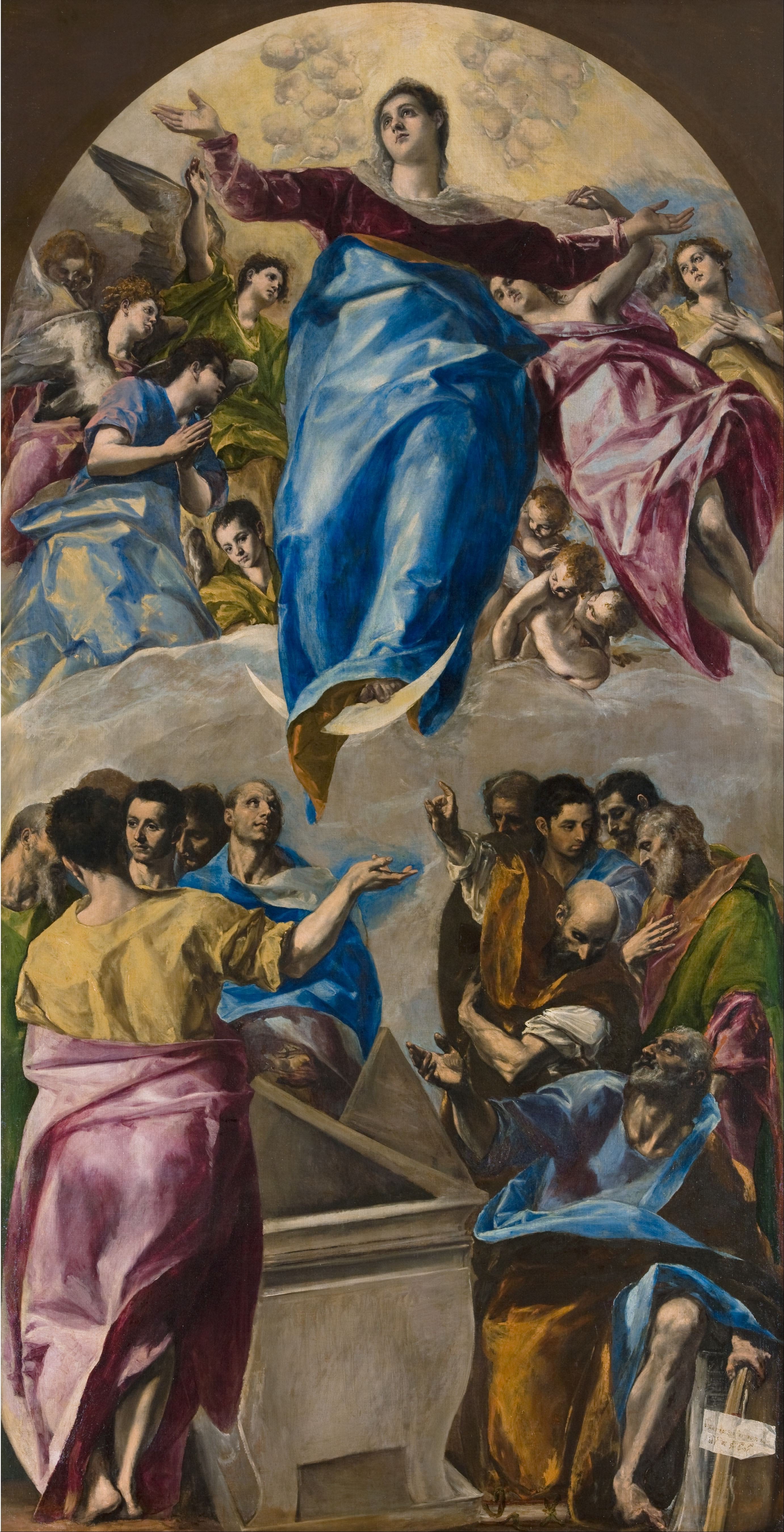 L'Assomption de la Vierge - El Greco