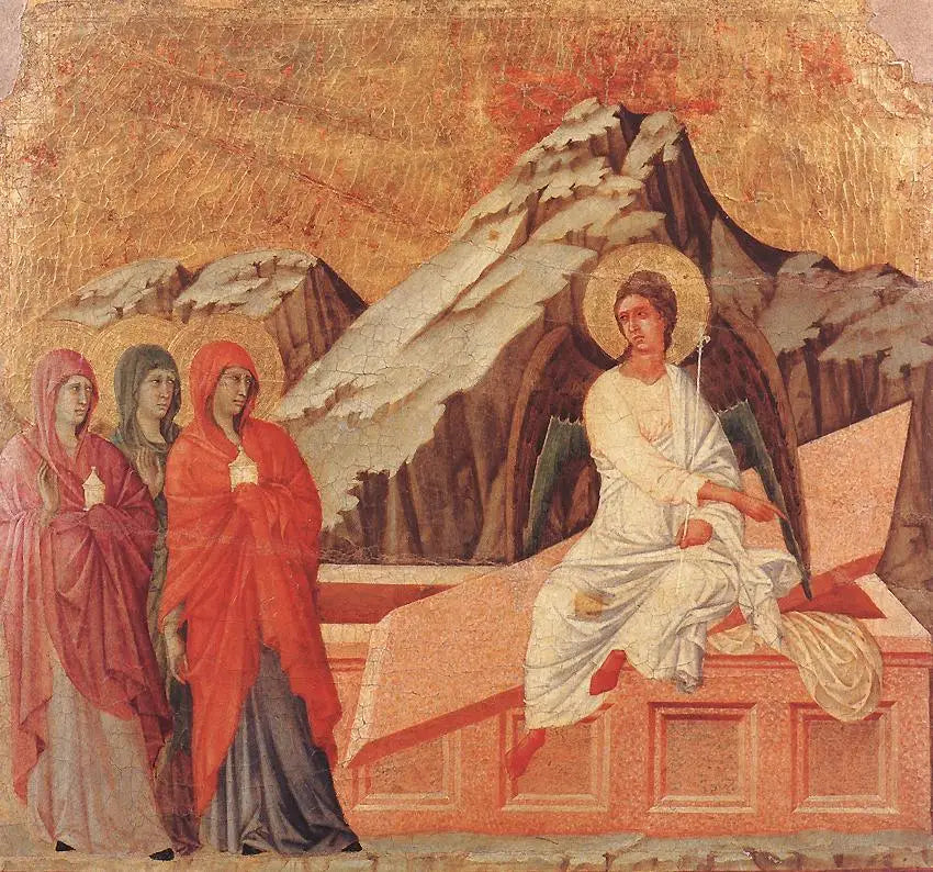 Les Trois Marie au Tombeau - Duccio di Buoninsegna - Alpha Reproduction